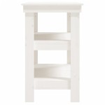 vidaXL Banc de lucru, alb, 78,5x50x80 cm, lemn masiv pin vidaXL Banc de lucru, alb, 78,5x50x80 cm, lemn masiv pin
