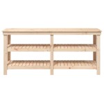 vidaXL Banc de lucru, 181x50x80 cm, lemn masiv pin
