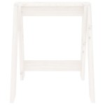 vidaXL Scaune, 2 buc., alb, 40x40x45 cm, lemn masiv de pin vidaXL Scaune, 2 buc., alb, 40x40x45 cm, lemn masiv de pin