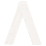 vidaXL Scaune, 2 buc., alb, 40x40x45 cm, lemn masiv de pin vidaXL Scaune, 2 buc., alb, 40x40x45 cm, lemn masiv de pin