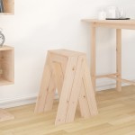 vidaXL Scaune, 2 buc., 40x40x60 cm, lemn masiv de pin