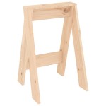vidaXL Scaune, 2 buc., 40x40x60 cm, lemn masiv de pin