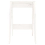 vidaXL Scaune, 2 buc., alb, 40x40x60 cm, lemn masiv de pin vidaXL Scaune, 2 buc., alb, 40x40x60 cm, lemn masiv de pin