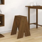 vidaXL Scaune, 2 buc., maro miere, 40x40x60 cm, lemn masiv de pin vidaXL Scaune, 2 buc., maro miere, 40x40x60 cm, lemn masiv de pin