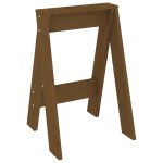 vidaXL Scaune, 2 buc., maro miere, 40x40x60 cm, lemn masiv de pin vidaXL Scaune, 2 buc., maro miere, 40x40x60 cm, lemn masiv de pin