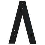 vidaXL Scaune, 2 buc., negru, 40x40x60 cm, lemn masiv de pin vidaXL Scaune, 2 buc., negru, 40x40x60 cm, lemn masiv de pin