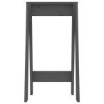 vidaXL Scaune, 2 buc., gri, 40x40x75 cm, lemn masiv de pin vidaXL Scaune, 2 buc., gri, 40x40x75 cm, lemn masiv de pin