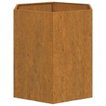 vidaXL Jardinieră, ruginiu, 40x40x45 cm, oțel corten vidaXL Jardinieră, ruginiu, 40x40x45 cm, oțel corten