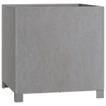 vidaXL Jardiniere cu picioare 2 buc. ruginiu 49x47x50 cm oțel corten vidaXL Jardiniere cu picioare 2 buc. ruginiu 49x47x50 cm oțel corten