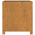 vidaXL Jardiniere cu picioare 2 buc. ruginiu 49x47x50 cm oțel corten vidaXL Jardiniere cu picioare 2 buc. ruginiu 49x47x50 cm oțel corten