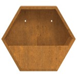 vidaXL Jardiniere de perete, 2 buc., ruginiu, 46x10x40 cm, oțel corten vidaXL Jardiniere de perete, 2 buc., ruginiu, 46x10x40 cm, oțel corten