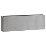 vidaXL Jardiniere de perete, 2 buc., ruginiu, 53x10x17 cm, oțel corten