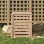 vidaXL Compostor, 63,5x63,5x77,5 cm, lemn masiv de pin vidaXL Compostor, 63,5x63,5x77,5 cm, lemn masiv de pin