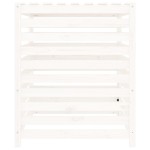 vidaXL Compostor, alb, 82,5x82,5x99,5 cm, lemn masiv de pin vidaXL Compostor, alb, 82,5x82,5x99,5 cm, lemn masiv de pin