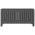 vidaXL Cutie de depozitare grădină, gri, 108x42,5x54 cm lemn masiv pin vidaXL Cutie de depozitare grădină, gri, 108x42,5x54 cm lemn masiv pin