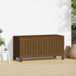vidaXL Cutie depozitare grădină, maro miere, 108x42,5x54 cm, lemn pin vidaXL Cutie depozitare grădină, maro miere, 108x42,5x54 cm, lemn pin