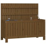 vidaXL Cutie depozitare grădină, maro miere, 108x42,5x54 cm, lemn pin vidaXL Cutie depozitare grădină, maro miere, 108x42,5x54 cm, lemn pin