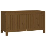 vidaXL Cutie depozitare grădină, maro miere, 115x49x60 cm, lemn pin vidaXL Cutie depozitare grădină, maro miere, 115x49x60 cm, lemn pin