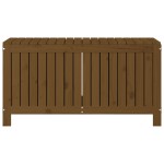 vidaXL Cutie depozitare grădină, maro miere, 115x49x60 cm, lemn pin vidaXL Cutie depozitare grădină, maro miere, 115x49x60 cm, lemn pin