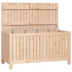 vidaXL Cutie de depozitare grădină, 121x55x64 cm, lemn masiv de pin vidaXL Cutie de depozitare grădină, 121x55x64 cm, lemn masiv de pin