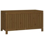 vidaXL Cutie depozitare grădină, maro miere, 121x55x64 cm, lemn pin vidaXL Cutie depozitare grădină, maro miere, 121x55x64 cm, lemn pin