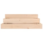 vidaXL Jardinieră, 78x78x27 cm, lemn masiv de pin