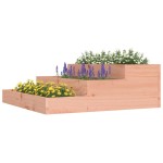 vidaXL Jardinieră, 78x78x27 cm, lemn masiv douglas