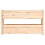 vidaXL Jardinieră, 112x25x66 cm, lemn masiv de pin