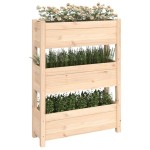 vidaXL Jardinieră, 77x25x104,5 cm, lemn masiv de pin vidaXL Jardinieră, 77x25x104,5 cm, lemn masiv de pin