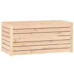 vidaXL Ladă depozitare grădină, 101x50,5x46,5cm, lemn masiv pin vidaXL Ladă depozitare grădină, 101x50,5x46,5cm, lemn masiv pin