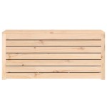 vidaXL Ladă depozitare grădină, 101x50,5x46,5cm, lemn masiv pin vidaXL Ladă depozitare grădină, 101x50,5x46,5cm, lemn masiv pin