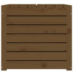 vidaXL Ladă depozitare grădină, maro, 101x50,5x46,5cm, lemn masiv pin vidaXL Ladă depozitare grădină, maro, 101x50,5x46,5cm, lemn masiv pin