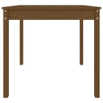 vidaXL Măsuță de grădină, maro miere, 82,5x82,5x76 cm, lemn masiv pin vidaXL Măsuță de grădină, maro miere, 82,5x82,5x76 cm, lemn masiv pin
