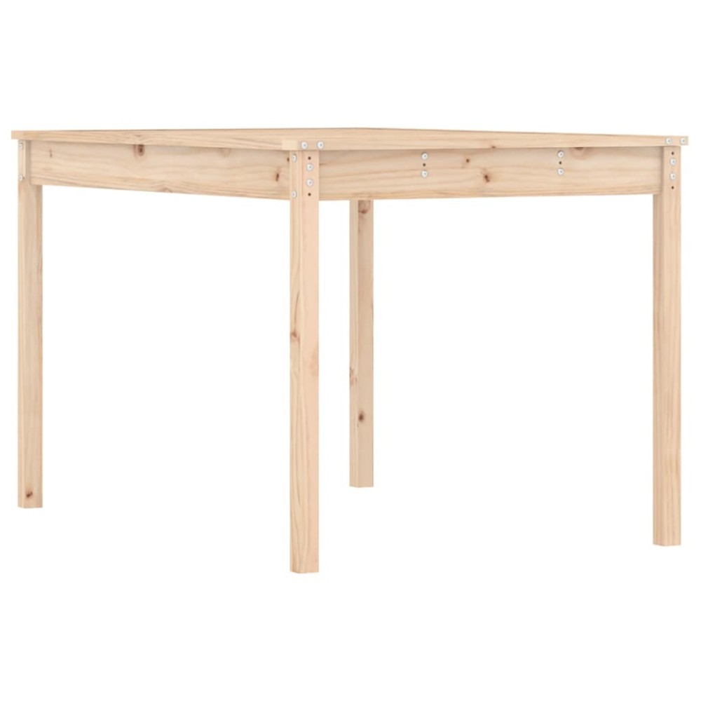 vidaXL Măsuță de grădină, 121x82,5x76 cm, lemn masiv de pin