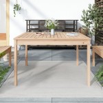 vidaXL Măsuță de grădină, 121x82,5x76 cm, lemn masiv de pin vidaXL Măsuță de grădină, 121x82,5x76 cm, lemn masiv de pin