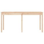 vidaXL Măsuță de grădină, 159,5x82,5x76 cm, lemn masiv de pin vidaXL Măsuță de grădină, 159,5x82,5x76 cm, lemn masiv de pin