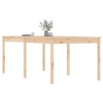 vidaXL Măsuță de grădină, 203,5x100x76 cm, lemn masiv de pin vidaXL Măsuță de grădină, 203,5x100x76 cm, lemn masiv de pin