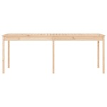 vidaXL Măsuță de grădină, 203,5x100x76 cm, lemn masiv de pin vidaXL Măsuță de grădină, 203,5x100x76 cm, lemn masiv de pin