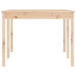 vidaXL Măsuță de grădină, 203,5x100x76 cm, lemn masiv de pin vidaXL Măsuță de grădină, 203,5x100x76 cm, lemn masiv de pin