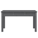 vidaXL Bancă de grădină, gri, 80x44x45 cm, lemn masiv de pin vidaXL Bancă de grădină, gri, 80x44x45 cm, lemn masiv de pin