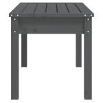 vidaXL Bancă de grădină, gri, 80x44x45 cm, lemn masiv de pin vidaXL Bancă de grădină, gri, 80x44x45 cm, lemn masiv de pin