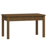 vidaXL Bancă de grădină, maro miere, 80x44x45 cm, lemn masiv de pin vidaXL Bancă de grădină, maro miere, 80x44x45 cm, lemn masiv de pin