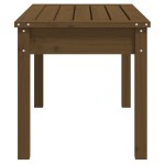 vidaXL Bancă de grădină, maro miere, 80x44x45 cm, lemn masiv de pin vidaXL Bancă de grădină, maro miere, 80x44x45 cm, lemn masiv de pin