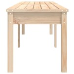 vidaXL Bancă de grădină 2 locuri, 203,5x44x45 cm, lemn masiv de pin vidaXL Bancă de grădină 2 locuri, 203,5x44x45 cm, lemn masiv de pin