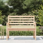 vidaXL Bancă de grădină, 109x48x91,5 cm, lemn masiv de pin vidaXL Bancă de grădină, 109x48x91,5 cm, lemn masiv de pin