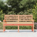 vidaXL Bancă de grădină, 159,5x48x91,5 cm, lemn masiv de pin vidaXL Bancă de grădină, 159,5x48x91,5 cm, lemn masiv de pin