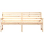 vidaXL Bancă de grădină, 203,5x48x91,5 cm, lemn masiv de pin vidaXL Bancă de grădină, 203,5x48x91,5 cm, lemn masiv de pin
