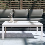 vidaXL Măsuță de grădină, alb, 121x82,5x45 cm, lemn masiv de pin