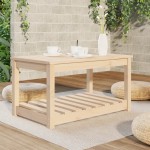 vidaXL Măsuță de grădină, 82,5x50,5x45 cm, lemn masiv de pin