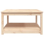 vidaXL Măsuță de grădină, 82,5x82,5x45 cm, lemn masiv de pin